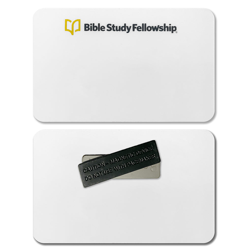 BSF Class Name Badge (Magnetic Back) - 25/pk